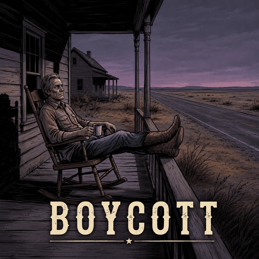 Cover art for the song "Boycott" by Whetstone Ridge